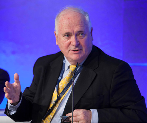 Former Taoiseach, and first EU Ambassador to the USA, John Bruton: chair of the Implementation Group to progress the Irish law project.
