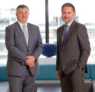 (L-R:) Will Carmody, Managing Partner, Martin Kelleher, Head of Corporate, Mason Hayes and Curran LLP.