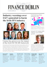 Financial services industry leaders express their concerns about the IAF in October 2023