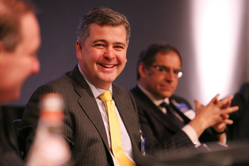 SEC Commissioner Dan Gallagher speaking at the Finance Dublin Global Financial Services Centres Conference in 2010