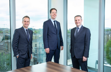 [L-R] Russell Williamson, Associate Director, Bank of Ireland Corporate Banking; Joe McNabb, Group Head of Business Planning & Treasury, IPL Plastics Plc; Gareth Magee, Director, Bank of Ireland Corporate Banking