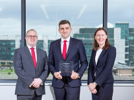 Legal advisers on the Kimi 7 securitisation: Walkers partners (L-R) Andrew Traynor, Paddy Rath, of counsel, and Noeleen Ruddy